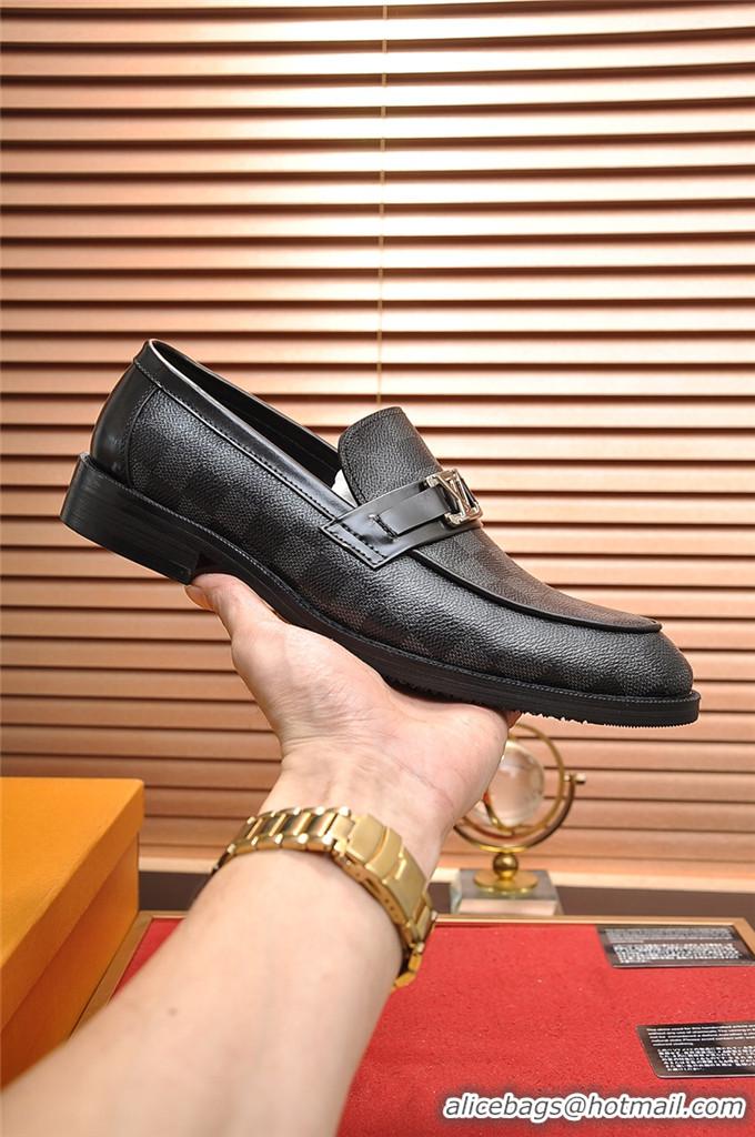 Affordable Price Louis Vuitton Leather Shoes For Men #726356