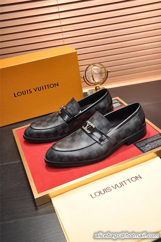 Affordable Price Louis Vuitton Leather Shoes For Men #726356