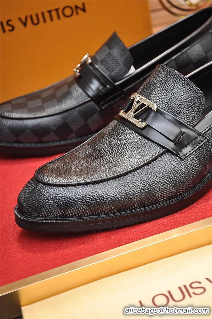 Affordable Price Louis Vuitton Leather Shoes For Men #726356