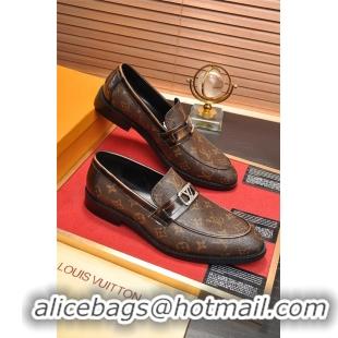 Pretty Style Louis Vuitton Leather Shoes For Men #726506