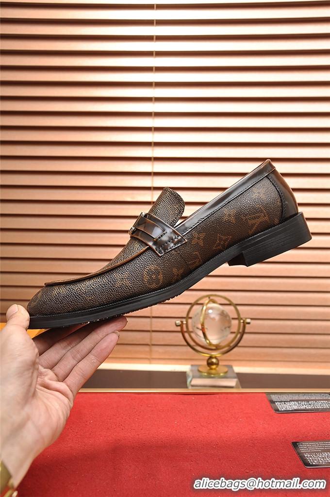 Pretty Style Louis Vuitton Leather Shoes For Men #726506