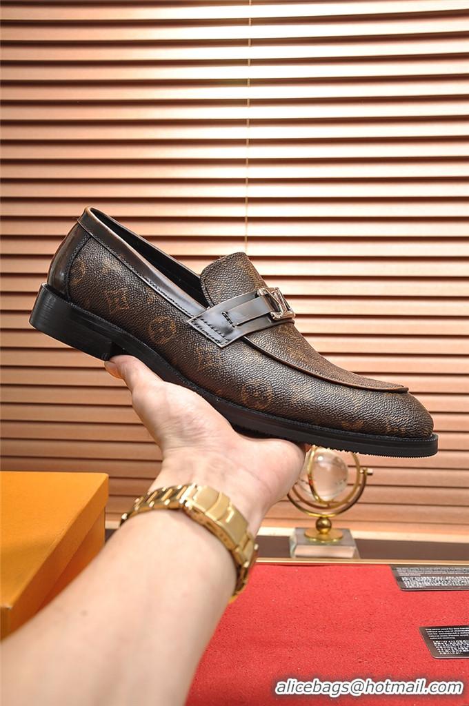 Pretty Style Louis Vuitton Leather Shoes For Men #726506