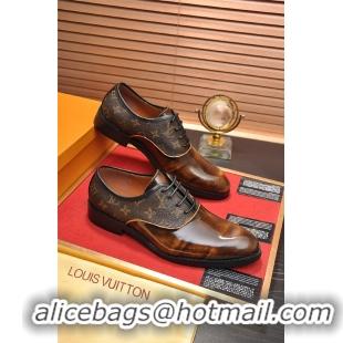 Fashion Discount Louis Vuitton Leather Shoes For Men #726508