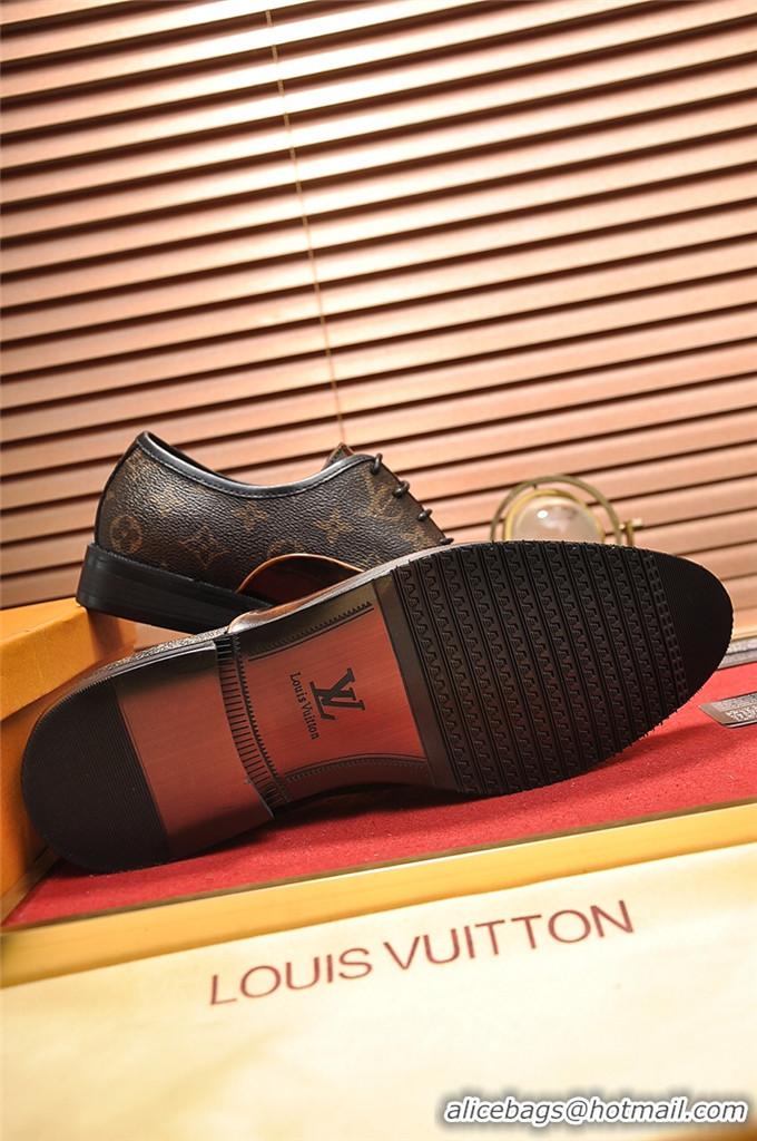 Fashion Discount Louis Vuitton Leather Shoes For Men #726508