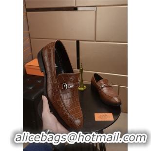 Best Price Hermes Leather Shoes For Men #711946