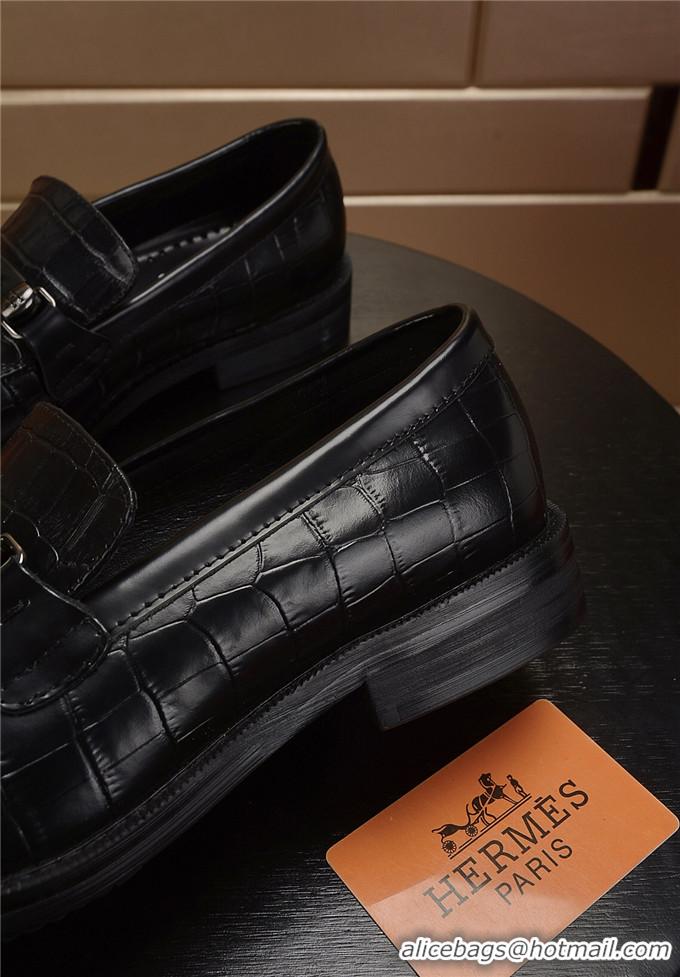 Top Design Hermes Leather Shoes For Men #711965