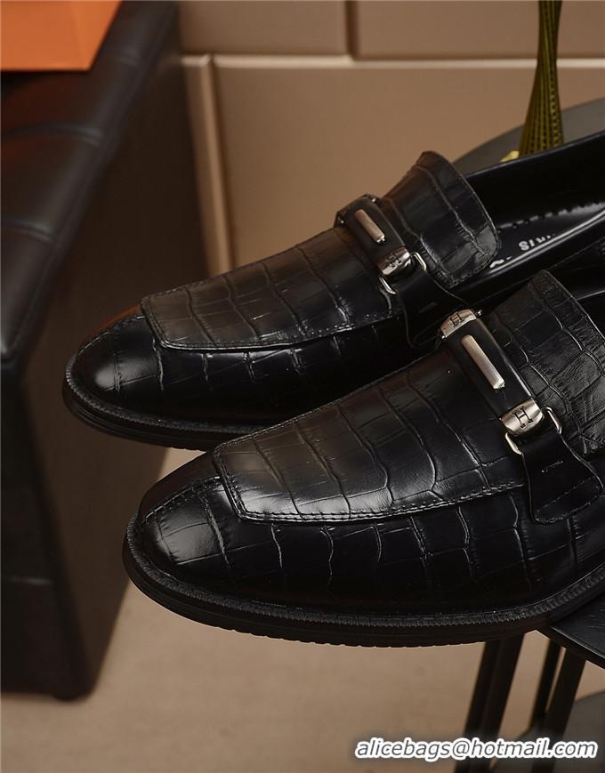 Top Design Hermes Leather Shoes For Men #711965