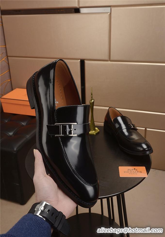 Purchase Hermes Leather Shoes For Men #711966