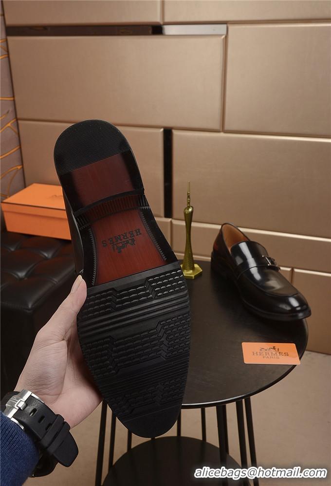 Purchase Hermes Leather Shoes For Men #711966