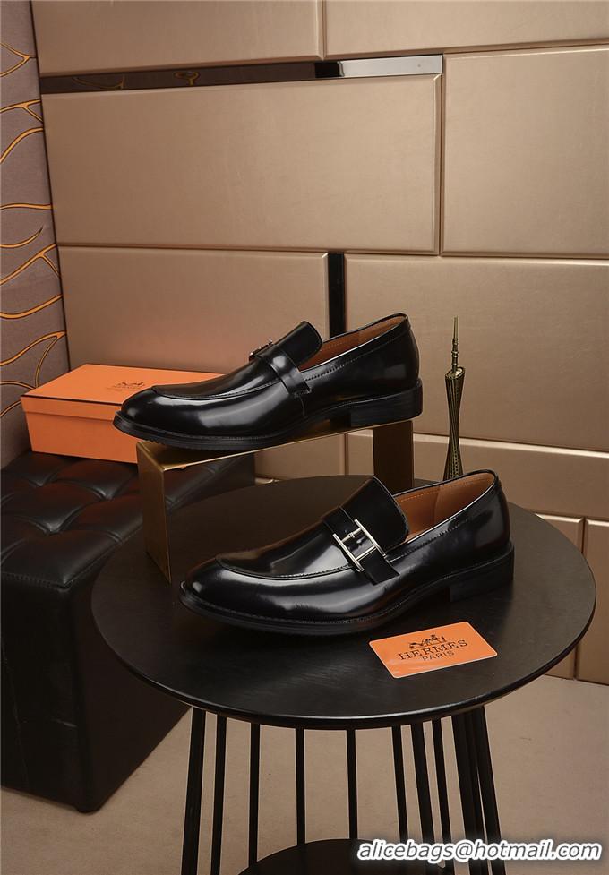 Purchase Hermes Leather Shoes For Men #711966