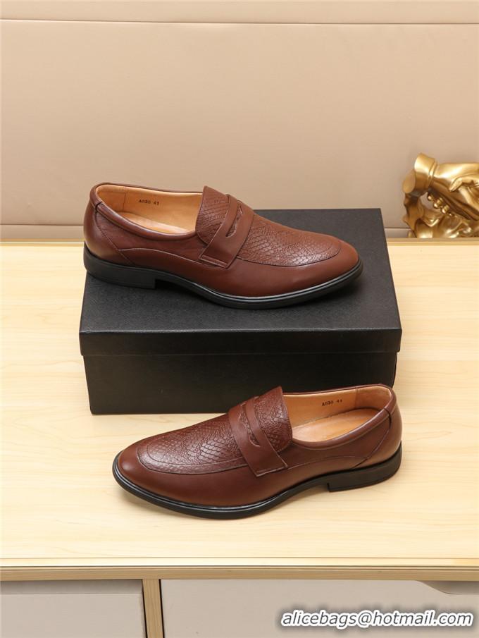 Grade Quality Hermes Leather Shoes For Men #712513