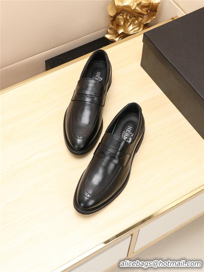 Best Grade Hermes Leather Shoes For Men #712515