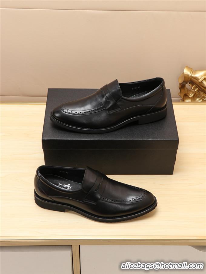 Best Grade Hermes Leather Shoes For Men #712515