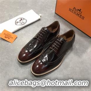 Good Product Hermes Leather Shoes For Men #717558