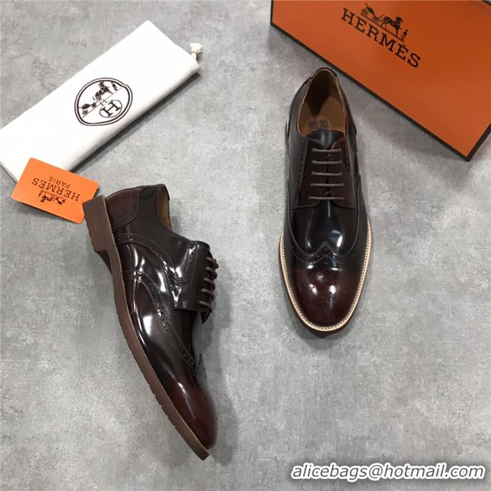 Good Product Hermes Leather Shoes For Men #717558