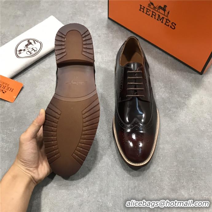 Good Product Hermes Leather Shoes For Men #717558