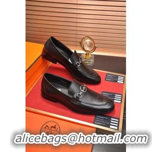 Best Price Hermes Leather Shoes For Men #717560