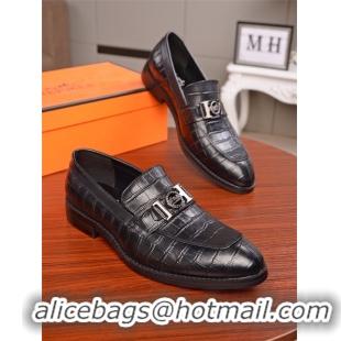 New Style Hermes Leather Shoes For Men #716661