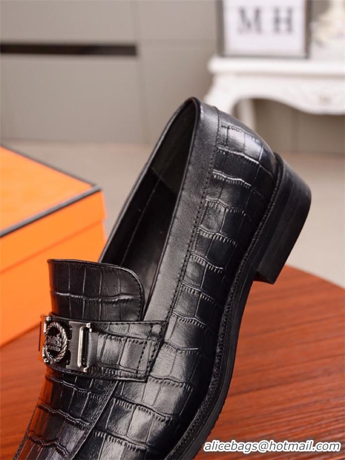 New Style Hermes Leather Shoes For Men #716661