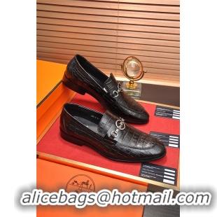 New Style Hermes Leather Shoes For Men #717562