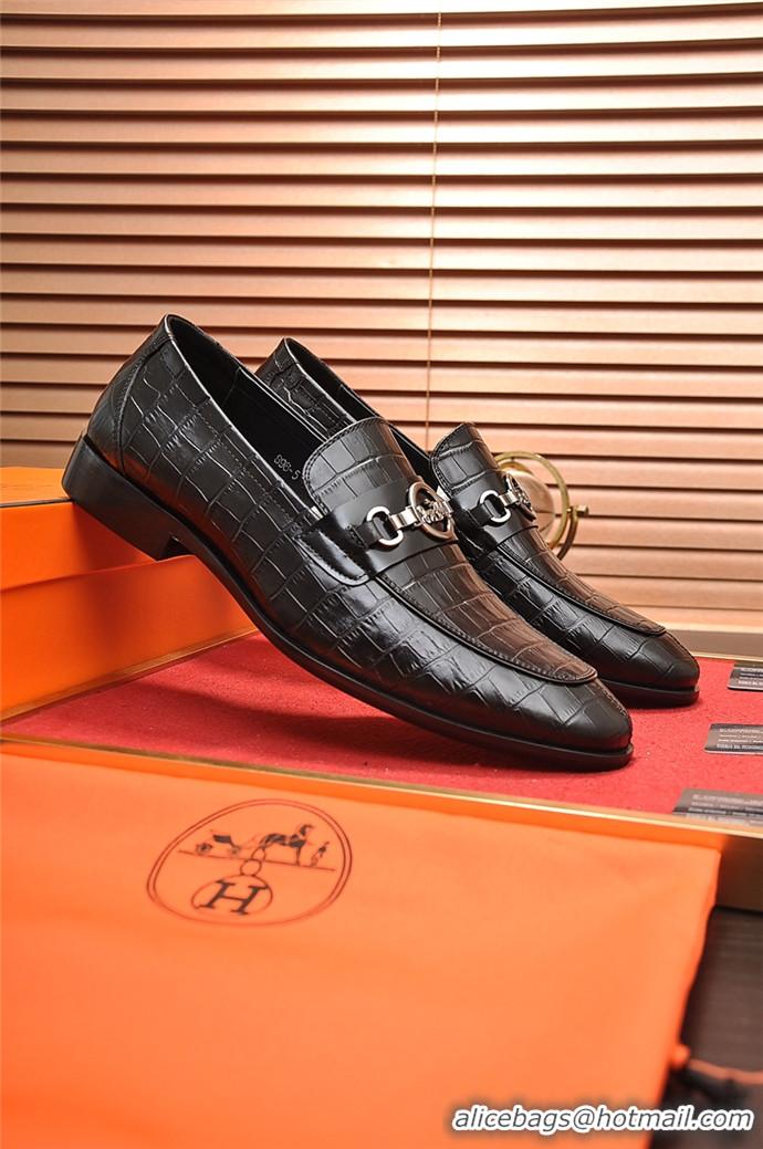 New Style Hermes Leather Shoes For Men #717562