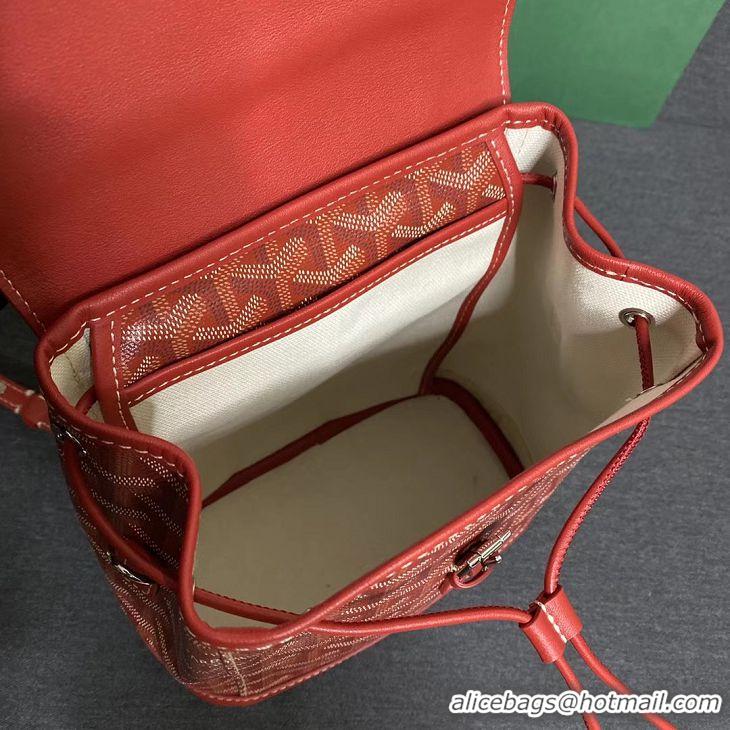 Buy Inexpensive Goyard Original Alpin Backpack Mini G8710 Red