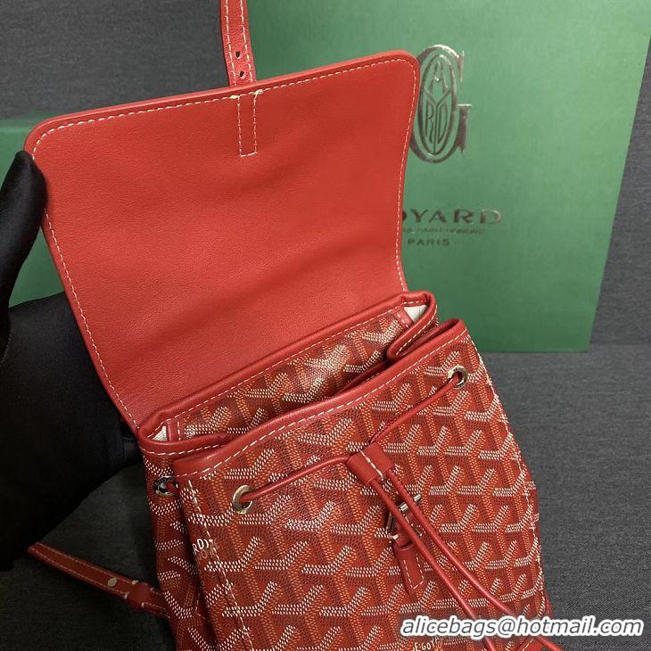 Buy Inexpensive Goyard Original Alpin Backpack Mini G8710 Red