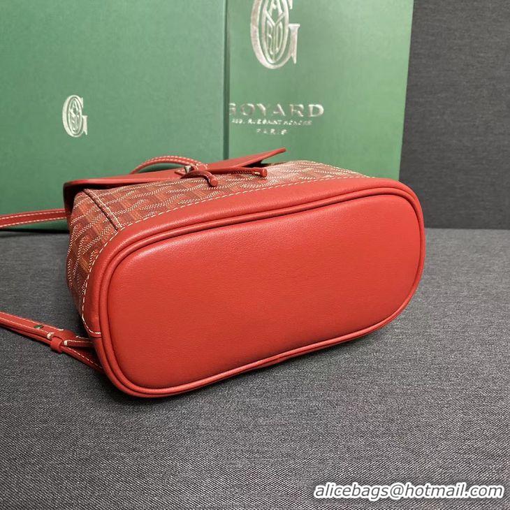 Buy Inexpensive Goyard Original Alpin Backpack Mini G8710 Red