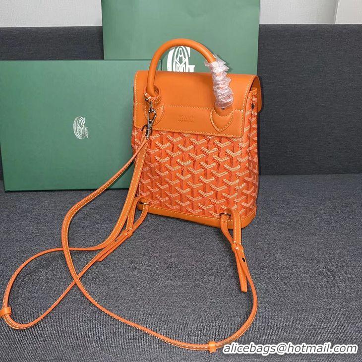 Buy Discount Goyard Original Alpin Backpack Mini G8710 Orange