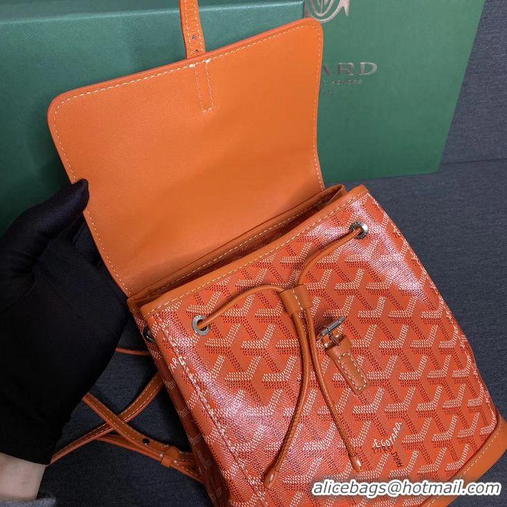 Buy Discount Goyard Original Alpin Backpack Mini G8710 Orange