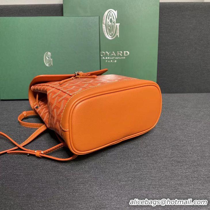 Buy Discount Goyard Original Alpin Backpack Mini G8710 Orange