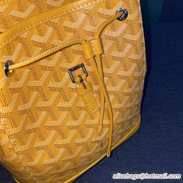 Inexpensive Goyard Original Alpin Backpack Mini G8710 Yellow