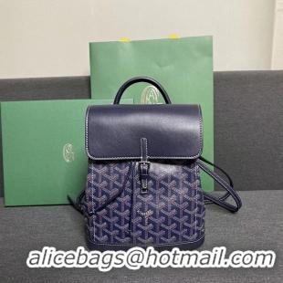 Best Price Goyard Original Alpin Backpack Mini G8710 Navy Blue