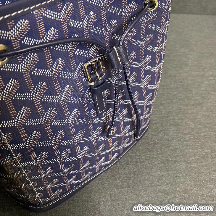 Best Price Goyard Original Alpin Backpack Mini G8710 Navy Blue