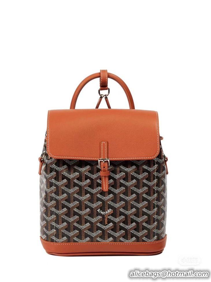 Discount Goyard Original Alpin Backpack Mini G8710 Black And Tan