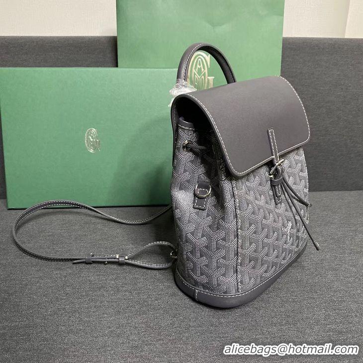 Free Shipping Goyard Original Alpin Backpack Mini G8710 Dark Grey