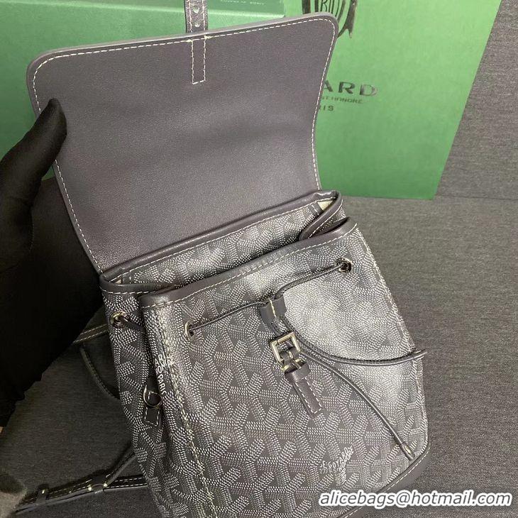 Free Shipping Goyard Original Alpin Backpack Mini G8710 Dark Grey