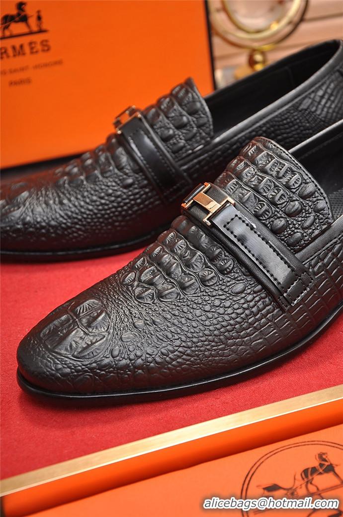 Unique Style Hermes Leather Shoes For Men #718940