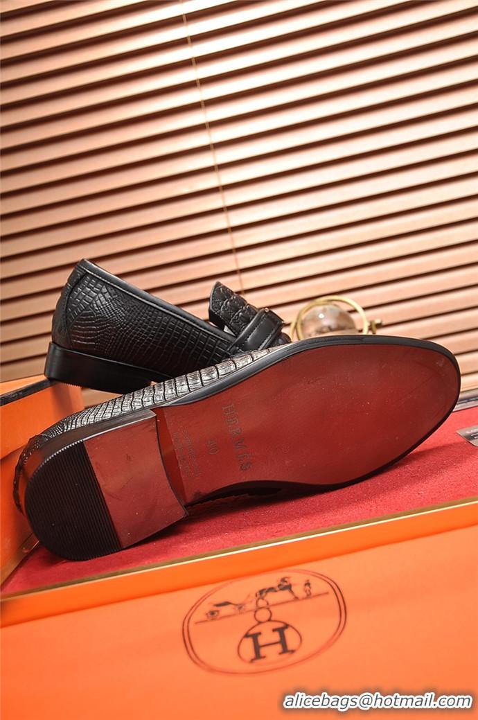 Unique Style Hermes Leather Shoes For Men #718940