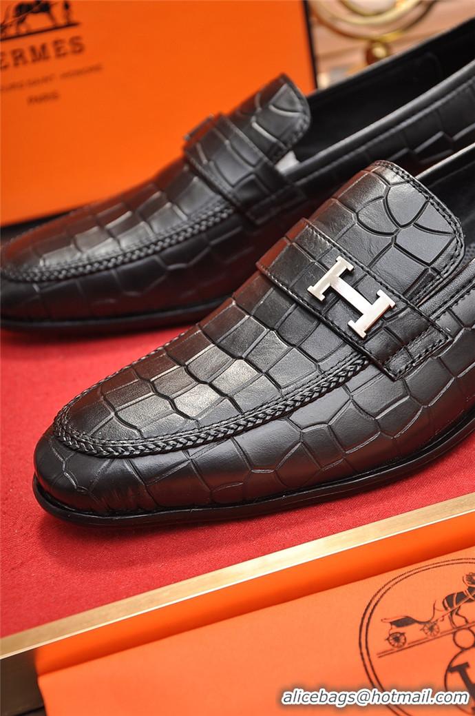 Low Price Hermes Leather Shoes For Men #718942