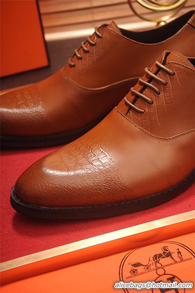 Best Design Hermes Leather Shoes For Men #727294