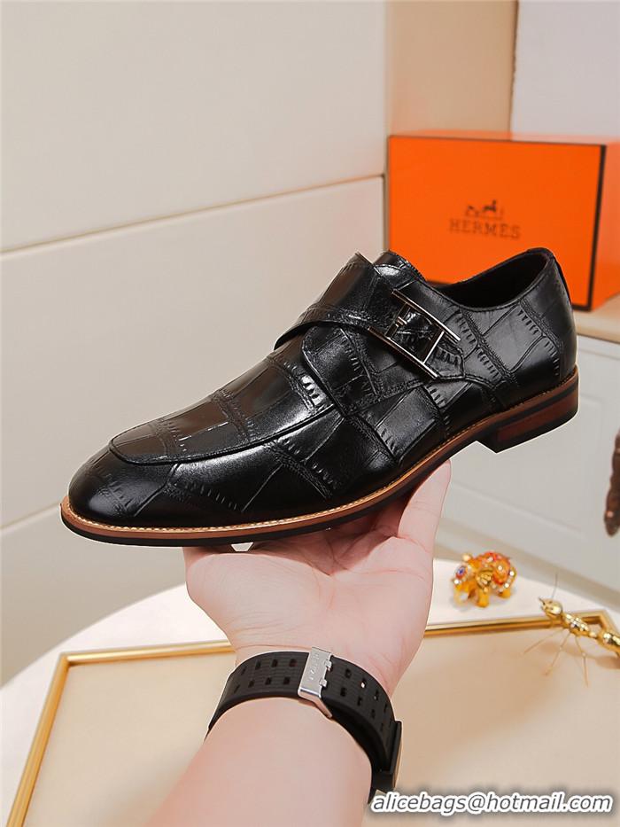 Popular Style Hermes Leather Shoes For Men #732277