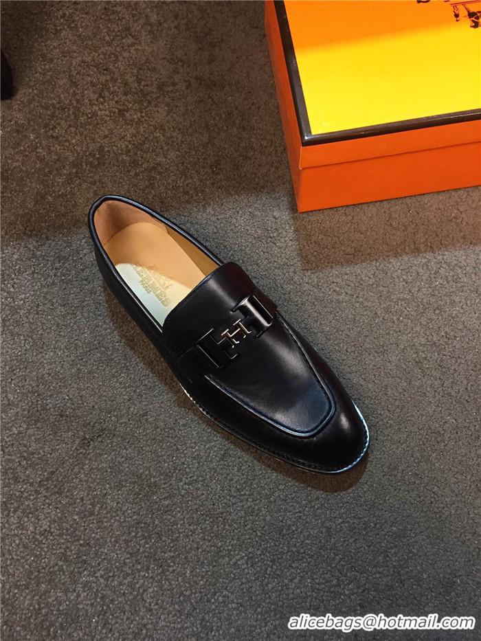 Luxury Hermes Leather Shoes For Men #736293