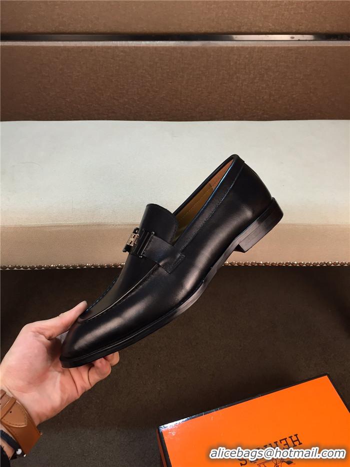 Luxury Hermes Leather Shoes For Men #736293