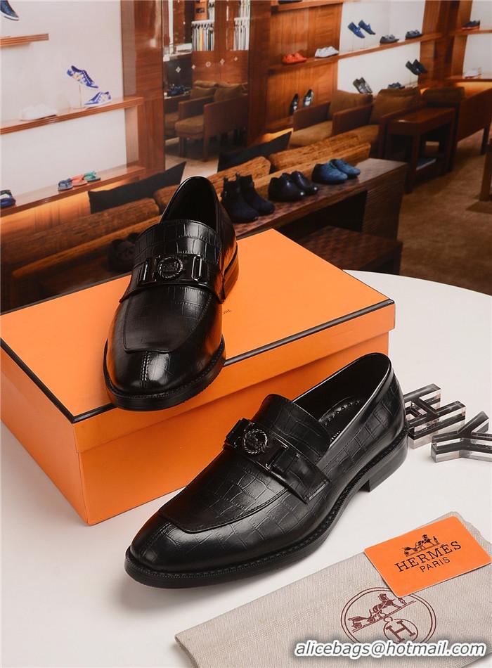 Affordable Price Hermes Leather Shoes For Men #736530