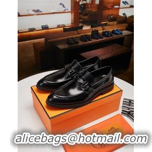 Well Crafted Hermes Leather Shoes For Men #736531