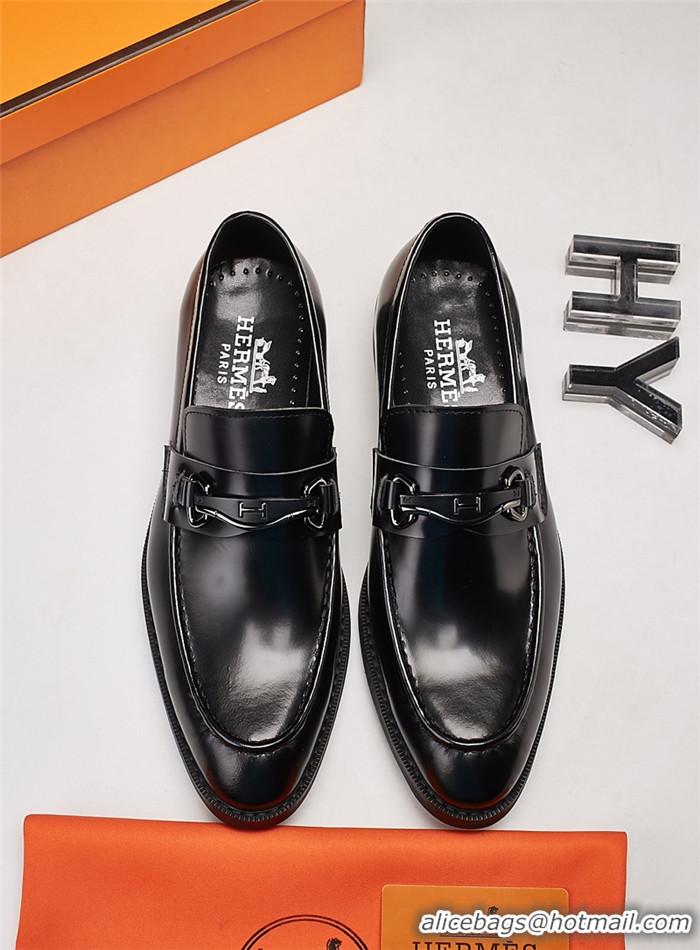 Well Crafted Hermes Leather Shoes For Men #736531