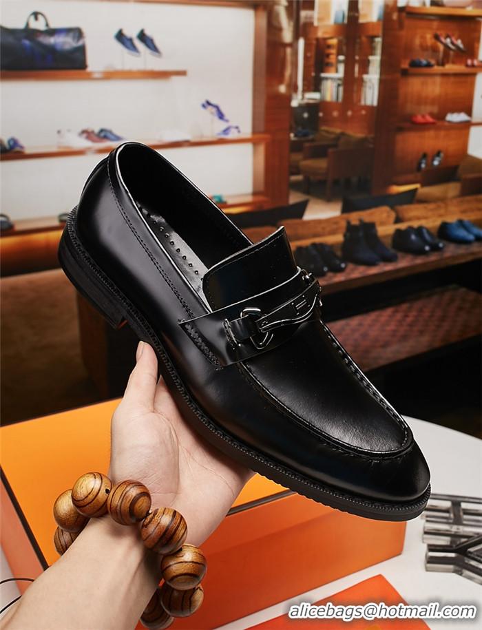 Well Crafted Hermes Leather Shoes For Men #736531