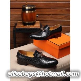 Good Taste Hermes Leather Shoes For Men #737556