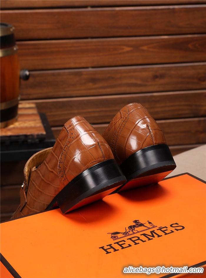 Top Quality Hermes Leather Shoes For Men #737559